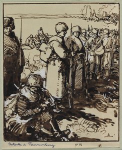 Bataille de Tannenberg - Auguste Louis Lepère