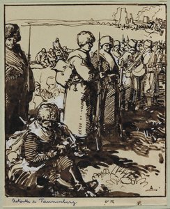 Bataille de Tannenberg - Auguste Louis Lepère