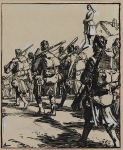 Bataille des Frontières: Groupe des Soldats Britanniques