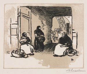 Vendeurs de pain, 1889 - Auguste Louis Lepère