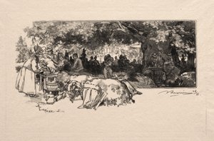 Cantine de la Mère Pichard, 1888