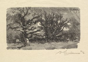 Forêt de Fontainebleau: Au Dormoir de Lantara - Auguste Louis Lepère