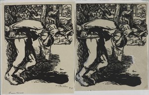 Francs-tireurs, 1914 - Auguste Louis Lepère