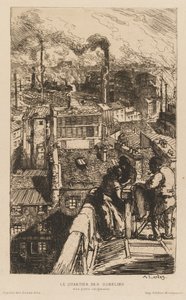 Gazette des Beaux-Arts: Le Quartier des Gobelins - Auguste Louis Lepère