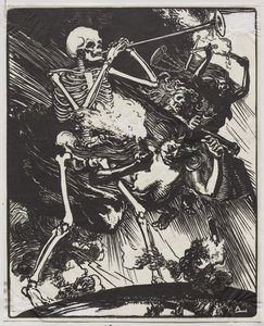 La Mort et les Passions fondant sur la Terre