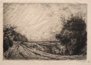 La Route de la Houssoye - Auguste Louis Lepère