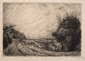 La Route de la Houssoye, 1913 - Auguste Louis Lepère