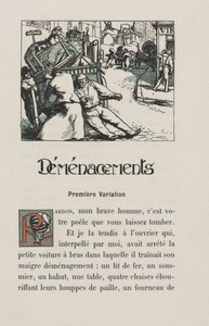 Paysages et coins de rue : En mouvement, 1900 - Auguste Louis Lepère
