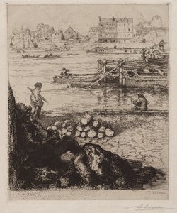 Le Débardeur : Quai de la Gare - Auguste Louis Lepère