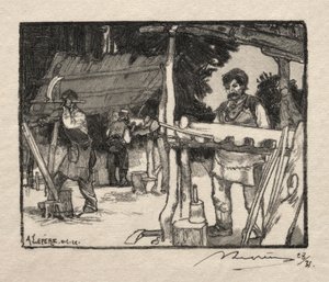 Le Fabricant de lattes - Auguste Louis Lepère