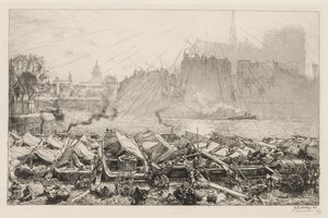 Le Grand Marché aux Pommes - Auguste Louis Lepère