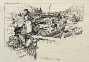 Le Marché aux Pommes, n°1 - Auguste Louis Lepère
