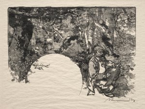Le Peintres - Auguste Louis Lepère