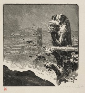 Le Stryge de Notre Dame - Auguste Louis Lepère
