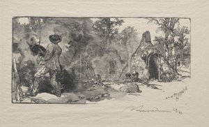Les Charbonnières - Auguste Louis Lepère