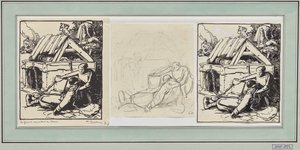 Les Femmes Recueillant les Blessés - Auguste Louis Lepère