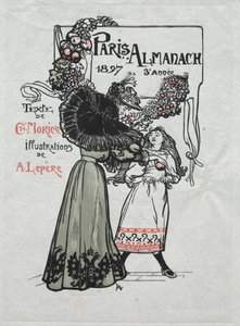Almanach de Paris, 1897: Couverture - Auguste Louis Lepère