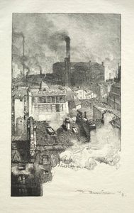 Quartier des Gobelins - Auguste Louis Lepère