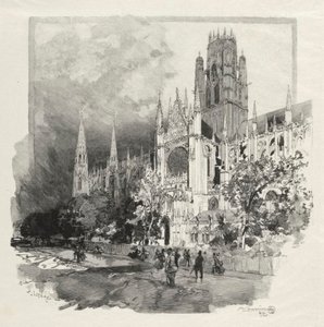Rouen Illustré: Église Saint-Ouen, 1896