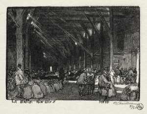Rouen Illustré: La Halle aux Blés - Auguste Louis Lepère