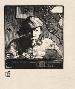 Autoportrait - Auguste Louis Lepère