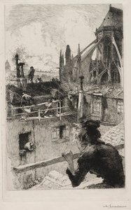 Sur les Toits près de Notre Dame
