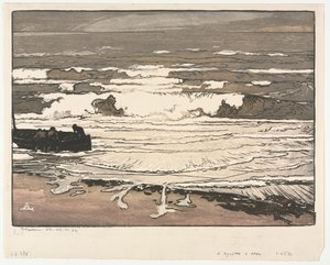 Les vagues déferlantes, marée de septembre 1901