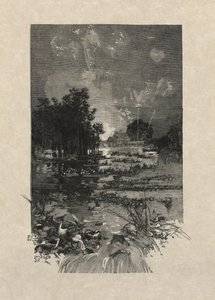 Le festival pour les victimes du devoir, 1884 - Auguste Louis Lepère