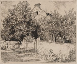 La maison de Madame B. - Auguste Louis Lepère