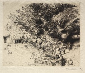 La fosse - Auguste Louis Lepère