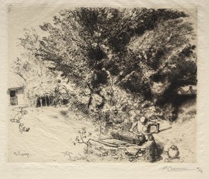La Fosse, 1911 - Auguste Louis Lepère