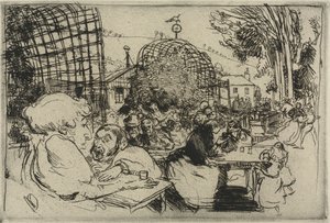Les deux bossus - Auguste Louis Lepère