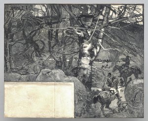 Une Chasse à Courre, Mont Gérard
 - Auguste Louis Lepère