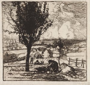 Vue de Jouy-le-Moutier - Auguste Louis Lepère