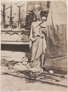 Statue de la Vierge, Notre-Dame de Paris - Auguste Mestral