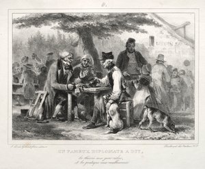 Album pour 1832: Un fameux diplomate a dit..., 1832 - Auguste Raffet