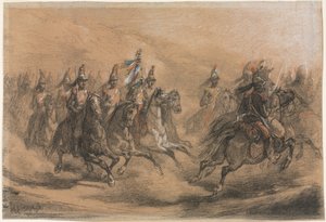 Charge de cavalerie - Auguste Raffet