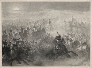 Revue de nuit, 1816 - Auguste Raffet
