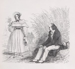 La Fille du Peuple des Œuvres Complètes de Béranger, 1836 - Auguste Raffet