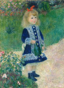 Une Fille avec un Arrosoir
