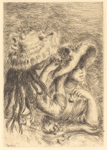 Le chapeau épinglé - Auguste Renoir