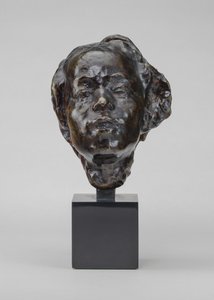 Tête de Hanako Ohta Hisa, modèle vers 1908, moulée en 1965 - Auguste Rodin