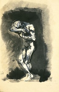 Illustration pour Les Fleurs du Mal de Charles Baudelaire, 1887-1888