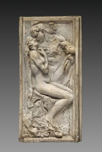 Les amants, vers 1880-85 (modèle original) (plâtre verni couleur chamois pâle) - Auguste Rodin