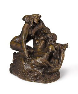 Néréides ou Trois Sirènes, 1887 ; 1899 - Auguste Rodin