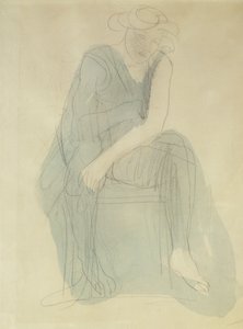 Femme assise