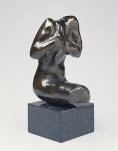 Petit torse féminin assis - Auguste Rodin