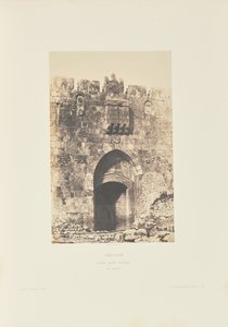 Jérusalem. Porte Saint Étienne. Vue extérieure