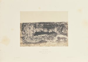 Jérusalem. Tombeau des rois de Juda. Intérieur de la cour - Auguste Salzmann