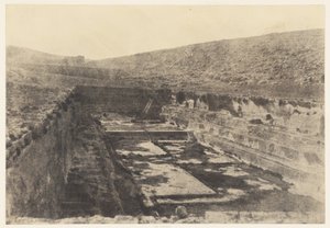 Jérusalem. Vasques de Salomon. Détails